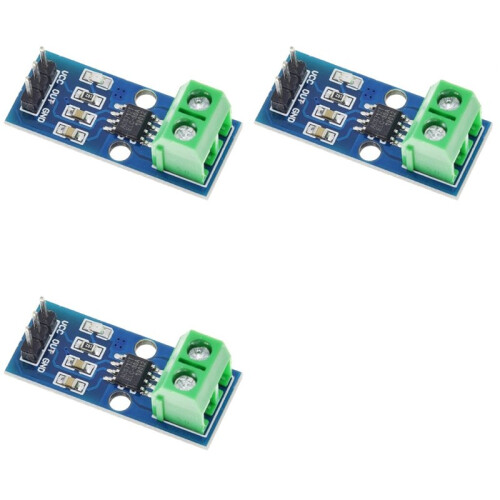 3X Hall Current Detection Module TZT ACS712 Hall Current Sensors Module for DIY Electronics and Robotics 20A