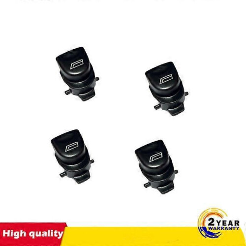 (4pc) for ALFA ROMEO 147 GT Car Window Switch Button Cap Cover