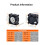 3X 3D Printer Hotend Koelventilator  Koelventilator PWM Temperatuurregeling voor  X1 X1C 3
