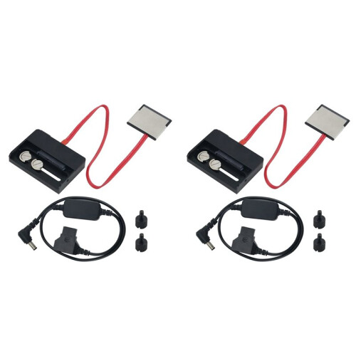2X Adaptador CFast para SSD CFSSD Adaptador CFast2.0  6Gb/S para ESXS SSD de 2,5 Polegadas ZCAM BMPCC 4K 6K PRO
