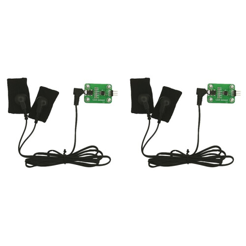2X Grove GSR Skin Electric Sensor Development Kit, Can Detect Resistance Current Single Chip Microcomputer