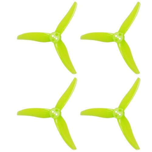 6 Pares 3525-3 Hélice de PC de 3 Pás de 1,5 mm com Três Furos para Motor de 1806-2004 para Drones FPV Freestyle de 3,5 Polegadas Toothpick B 2