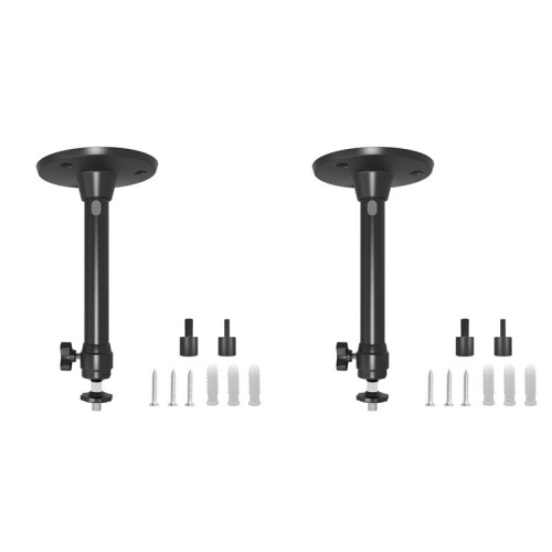 2X Projector Brackets Folding Camera Tripod Stand Rotate 360 Degree  Projector Wall Mount for Projector Wall Ceiling