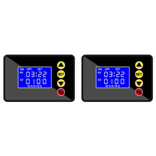 2X Programmable Digital Timer  Relay Control  Controller Delay Relay Cycle Timing /Off  12V