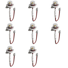 8X DC12-24V UVC 270-280NM Ultraviolet Water Purifier Sterilization Water Dispenser Humidifier LED Disinfection Module