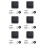 6X for  3D Printer DIY  Model Clock MH011 Components Kit for 3D Printing DIY  Gift 1