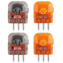 4 Módulos de Sensor de Joystick Analógico 3D TMR con Efecto Hall para PS4 Mandos.