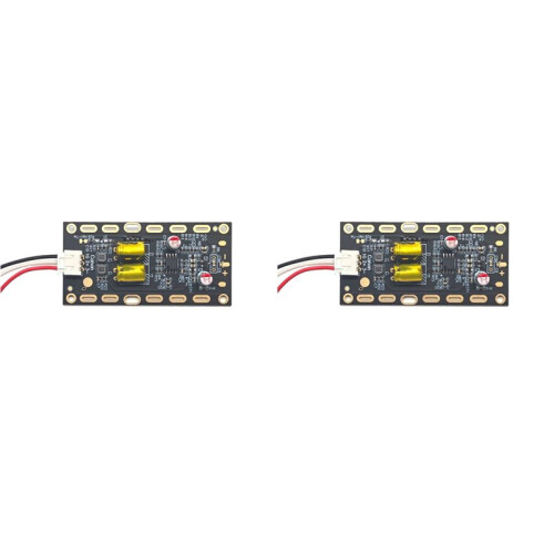 2X Large Diaphragm Condenser Stereo Dynamic Microphone Amplifier Circuit Board DIY Mic Repair Wireless Module