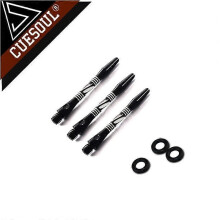 (41mm) 6/3pcs 2BA Darts Shafts For Professional Aluminum Darts Shafts Dart Accessories Blue Black RedDart Backboards
