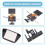 3X IPS V4.2 Pre-Laminated Screen MOD Kits for  Game Gear Highlight Brightness Backlit LCD Screen for  GG Console 10