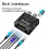 2X YS-LT21 2.1 Channel  Amplifier Board 15W+15W+30W with Subwoofer Knob Adjusting Encoder Audio Module DC9-24V 6