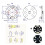 4X MT6701 Magnetic Encoder 14bit High Precision IIC+AB1024 Supports IIC/SSI/PWM/da Communication for Brushless Motor 3