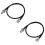 Wireless Microphone Antenna Extension Cable 2ft with BNC Connector, 12-Pack for Rack Mount Systems 2