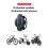 2X DX1 Motorcycle Handle  Controller Waterproof Motorcycle Wireless  Headset Controller Voice Control 8