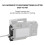 2X Universal Camera -Compatible Cable Clamp DSLR Wire Lock Clamp Photography Cable Clip for   Camera Cage 3