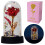 Evig rose i LED-glas 1