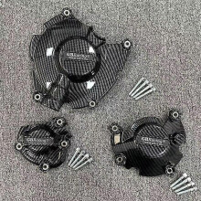 (Carbon brazing) Motorcycles Engine protective cover for YAMAHA YZF1000 R1 R1M 2015-2023 carbon fiber printing