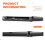 3X Wireless Handheld Microphone Battery Compartment Replacement for SKM9000 8