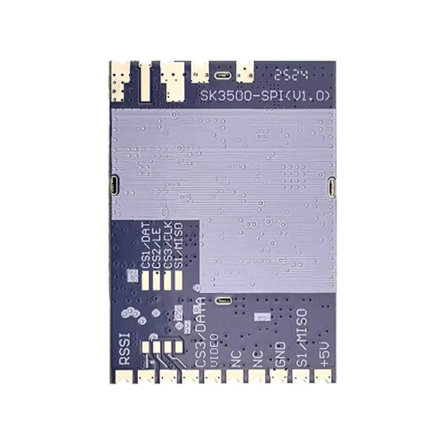 4X SK3500-SPI 3.3G VRX Module Wireless Analog SPI VRX Receiver Open Source for FPV RC DIY Drone 1