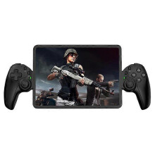 (Black) D9 Wireless Mobile Gaming Controller with Turbo Bluetooth-Compatible 5.2 Dual Vibration 6-axis Gyro for Switch/PS3/PS4/PC/Tablet