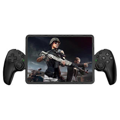 (Black) D9 Wireless Mobile Gaming Controller with Turbo Bluetooth-Compatible 5.2 Dual Vibration 6-axis Gyro for Switch/PS3/PS4/PC/Tablet