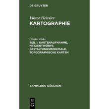 Kartenaufnahme, Netzentwürfe, Gestaltungsmerkmale, topographische Karten