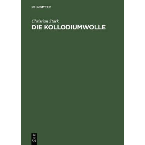 Die Kollodiumwolle