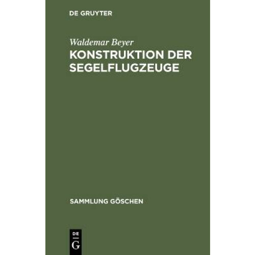 Konstruktion der Segelflugzeuge