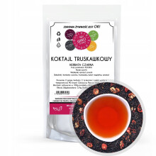 Sort te jordbærcocktail - 100 g