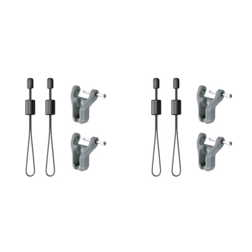 4X Maglink Quick Magnetic Buckle Base with Lanyard for Width Shoulder Strap Wrist Strap Enhanced Secure Attachment