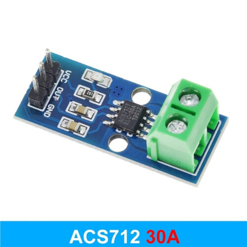 2X Hall Current Detection Module TZT ACS712 Hall Current Sensors Module for DIY Electronics and Robotics 30A 2