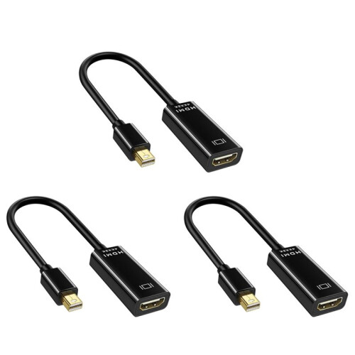 3X Adaptador  Display para  Cabo  DP para  2 Conversor  para  Air 13 Surface Pro 4