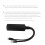 2X Splitter POE Gigabit 5V3A 1000Mbps Type-C Power Over Ethernet per  per  per Telecamera IP per Raspberry Pi 4 3