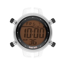 WATXANDCO RWA1079 -kello. Laatikko, musta. Unisex.