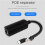 2X Splitter POE Gigabit 5V3A 1000Mbps Type-C Power Over Ethernet per  per  per Telecamera IP per Raspberry Pi 4 6