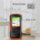 4X Formaldehyde Detector Luchtkwaliteitsmonitor PM 2.5 Draagbare Display Luchtvervuilingsmeter -Stoftester voor Thuisauto 2