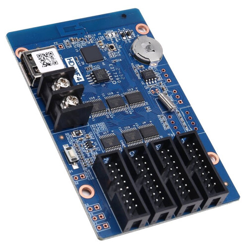 2X HD-WF4 RGB 7 Color Small LED Display WIFI Control Card Module 384Wx256H Pixels HUB75 Interface Controller Panel Card 2