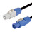 3X PowerCON 3x1.5mm² Single Phase Extension Cable 3 Core Power Connect Cable Stage Light LED Light Event Show, 1 Meter 8