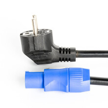 3X Power Supply Cord Powercon Plug Stage Light 3core 1.2M Power Connect Cable DMX512 Light LED Light Event Show EU PLUG