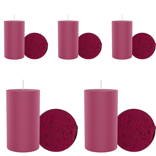 Speciel stearinlysfarve BÆRROSA 10g