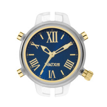 WATXANDCO RWA4068 rannekello. Laatikko, sininen. Naisten.