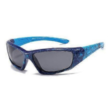 (C31 Dark Blue - Blue) Ralferty Cool Kids Sunglasses Polarized Anti UV400 Outdoor Riding Sport Sun Glasses Child Boy Girl Spider Cobweb Shade 3-9 Year