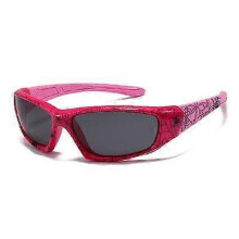 (C30 Rose Pink - Pink) Ralferty Cool Kids Sunglasses Polarized Anti UV400 Outdoor Riding Sport Sun Glasses Child Boy Girl Spider Cobweb Shade 3-9 Year