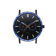 WATXANDCO WXCA2721 rannekello. Laatikko, musta. Miesten.
