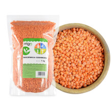 Røde linser (1 kg) - MIGOgroup
