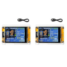 2X NMMiner NerdMiner+Case 945KH/S Harshrate 2,8 Inch Display Bitcoin Crypto Solo Loterij Miner Geüpgradede NerdMiner