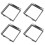 4X PC Power Button Cover Power Button  Cover Dustproof Safety Power Button  Cover 1