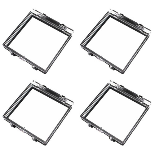4X PC Power Button Cover Power Button  Cover Dustproof Safety Power Button  Cover