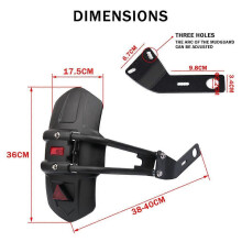 (A CB500F 2019-2021) Motorcycle Accessories Rear Fender Mudguard Splash Guard Mudflap For HONDA CB500X CB400X CB500F CB500 CB 500 400 X F 500X 400X