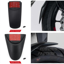 (Front and Rear) NEW Motorcycle Front Rear Wheel Hugger Extension Mudguard Extender Fender Splash Guard For Ducati Multistrada V4 S V4S 2021 2022